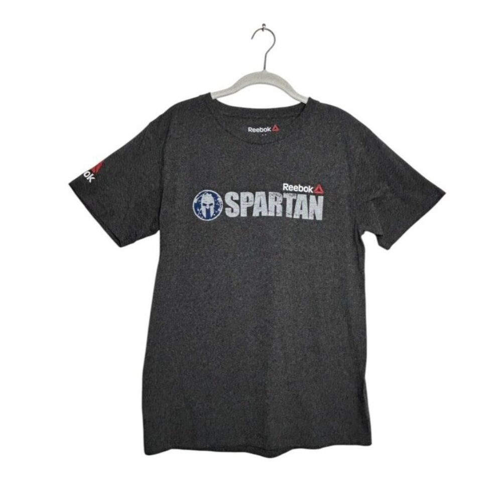 Men's Reebok Spartan Race Short Sleeve Tee in Gray - Sz M